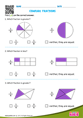 Comparing fractions